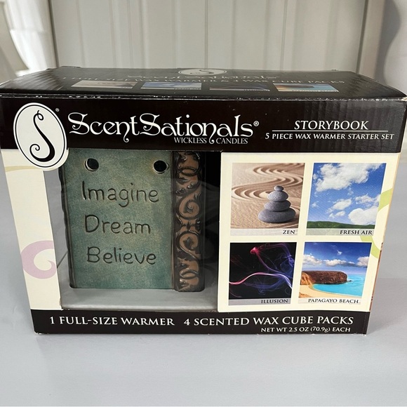 ScentSationals storybook 5 piece wax warmer NEW in box - Picture 1 of 7